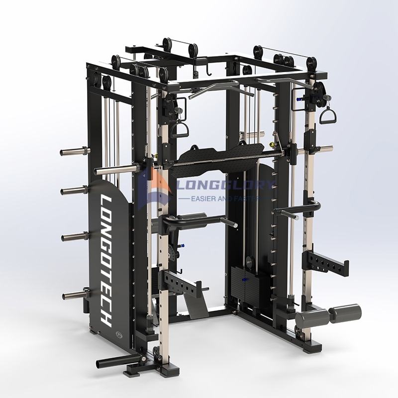 Multifunktionales Fitnessgerät – Smith Machine