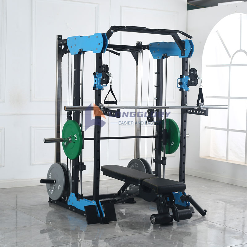 Welche Muskeln kann der Smith Machine Squat Rack trainieren?
