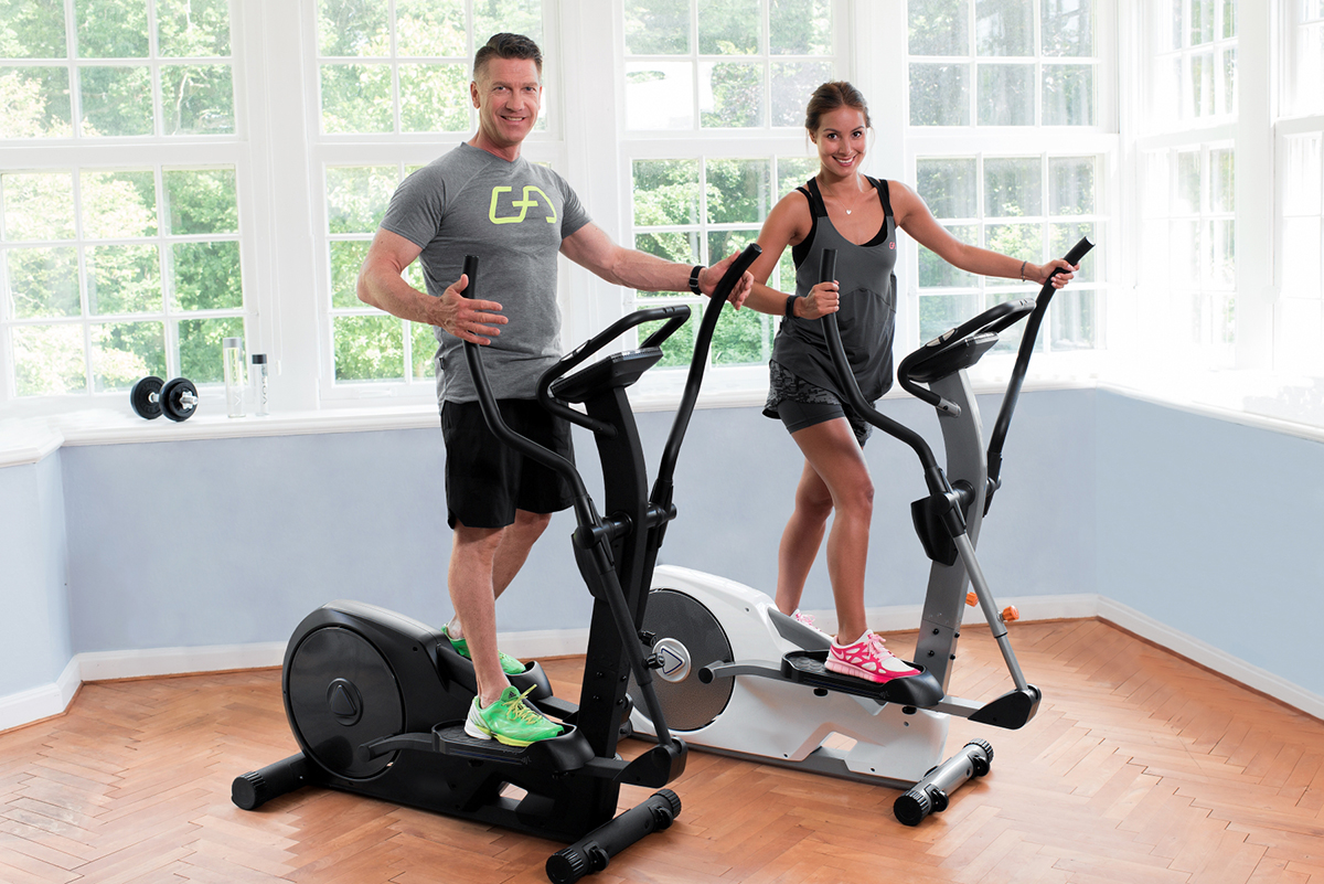 Wie benutze ich einen elliptischen Trainer richtig?