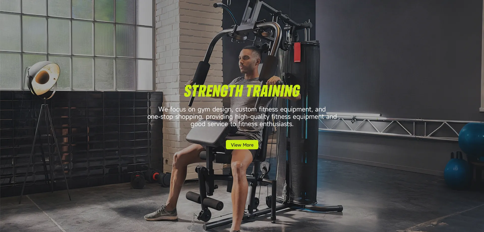 Krafttrainingsgerät aus China