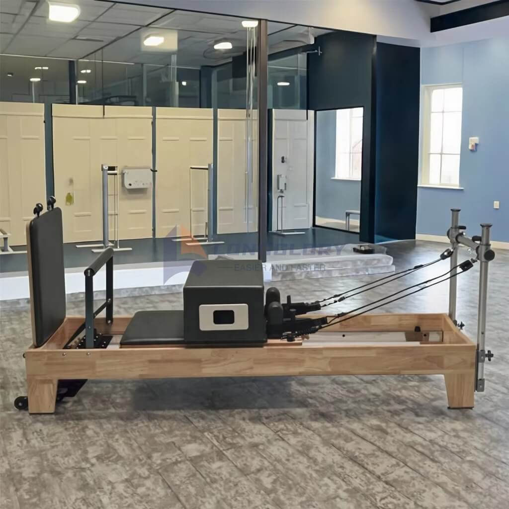 Aluminium erhebt Oak Pilates Reformer