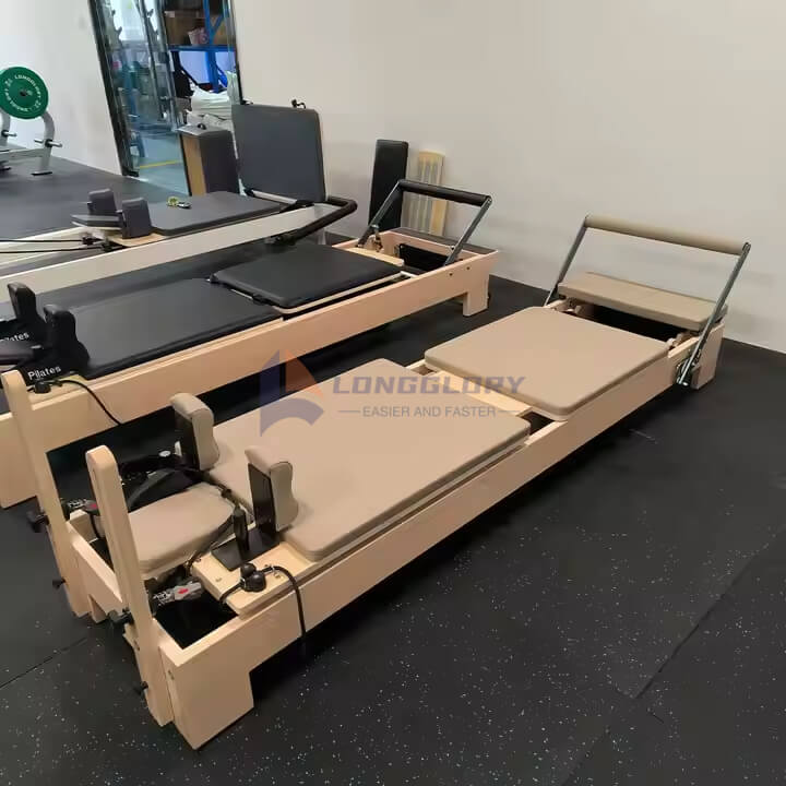 Klassische Maple Wood Pilates Reformer Machine