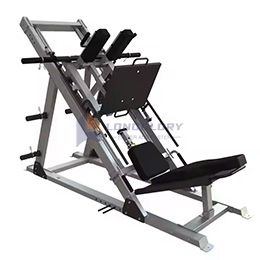 Platte Loaded Bein Press Hack Sque Squat