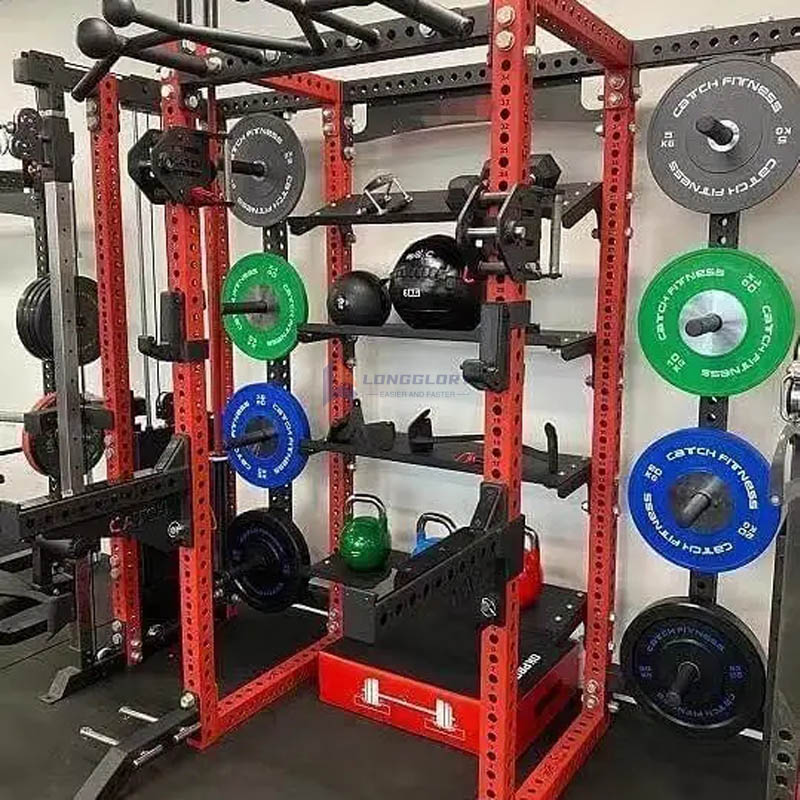 Power Rack mit Kabelrolle