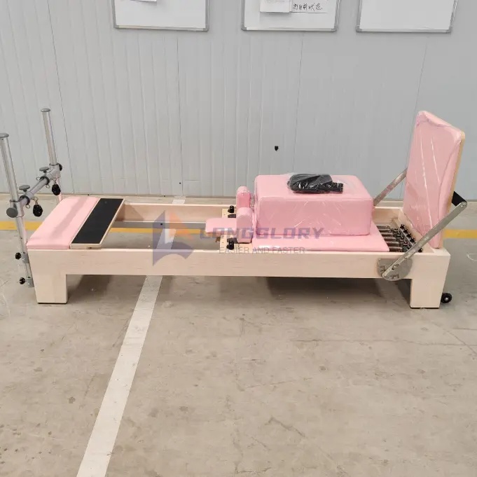 Yoga-Pilates-Reformer aus Ahornholz